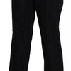 BENCIVENGA Black High Waist Straight Dress Trouser Pants