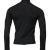 Dolce &amp; Gabbana Schwarzer Woll-Rollkragenpullover für Herren
