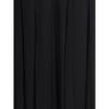 Chloé Black Silk Long Skirt