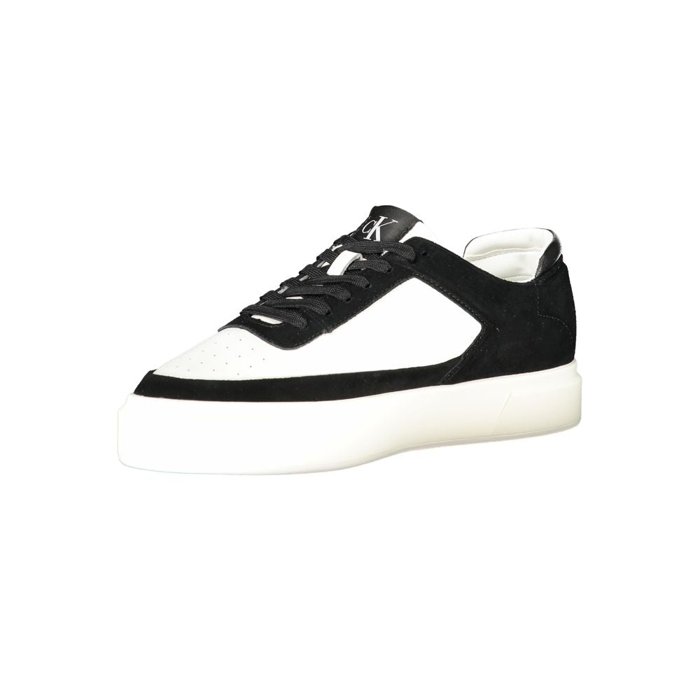 Calvin Klein Bianco Polyurethane Men Sneaker