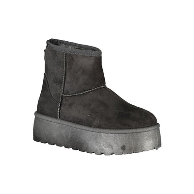 Laura Biagiotti Nero Polyester Womens Boot