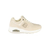 Laura Biagiotti Beige Polyurethane Women Sneaker