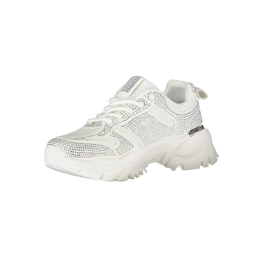 Laura Biagiotti Bianco Polyurethane Women Sneaker