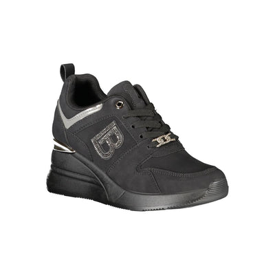 Laura Biagiotti Black Polyester Women Sneaker