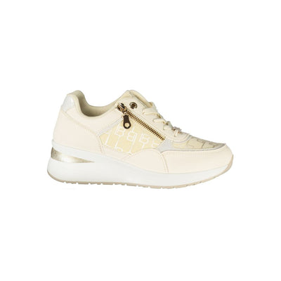 Laura Biagiotti White Polyurethane Women Sneaker