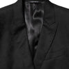 Dolce & Gabbana Black MARTINI 2 Buttons Suit Jacket Blazer