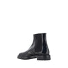 Margiela Black Calf Leather Bos Taurus Chelsea Boots