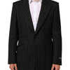 Dolce & Gabbana Black Stripes 2 Buttons Suit Jacket Blazer
