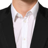 Dolce & Gabbana Black Wool 2 Buttons Suit Men Jacket Blazer