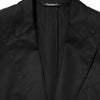 Dolce & Gabbana Black Wool 2 Buttons Suit Men Jacket Blazer