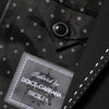 Dolce & Gabbana Black SICILIA 2 Buttons Suit Jacket Blazer