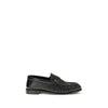 Saint Laurent Black Lamb Ovis Aries Aries Slip-On Loafers