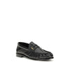 Saint Laurent Black Lamb Ovis Aries Aries Slip-On Loafers