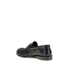 Saint Laurent Black Lamb Ovis Aries Aries Slip-On Loafers