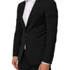 Dolce & Gabbana Black STAFF 2 Buttons Suit Jacket Blazer