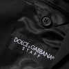 Dolce & Gabbana Black STAFF 2 Buttons Suit Jacket Blazer