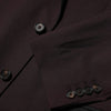 Dolce & Gabbana Maroon Wool 2 Buttons Suit Jacket Blazer