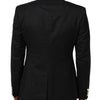 Dolce & Gabbana Black White MARTINI 1 Button Men Suit Blazer