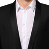 Dolce & Gabbana Black Wool GOLD 1 Button Men Suit Blazer