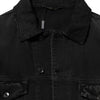 Dolce & Gabbana Black Cotton Stretch Denim Blouson Jacket