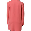 Dolce & Gabbana Pink Buttoned Down Trench Coat Jacket