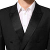 Dolce & Gabbana Black MARTINI Double-Breasted Suit Blazer