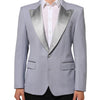 Dolce & Gabbana Gray Wool SICILIA 2 Buttons Men Suit Blazer