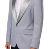 Dolce & Gabbana Gray Wool SICILIA 2 Buttons Men Suit Blazer