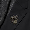 Dolce & Gabbana Black Bee MARTINI 2 Button Men Suit Blazer
