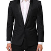 Dolce & Gabbana Black GOLD 1 Button Suit Jacket Men Blazer