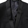 Dolce & Gabbana Black GOLD 1 Button Suit Jacket Men Blazer