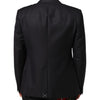 Dolce & Gabbana Black Wool 2 Buttons Suit Jacket Men Blazer