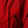 Dolce & Gabbana Red Nylon Hooded Men Full Zip Parka Jacket
