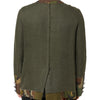 Dolce & Gabbana Brown Camouflage Linen Button Down Jacket