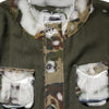 Dolce & Gabbana Brown Camouflage Linen Button Down Jacket