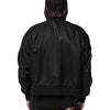 Dolce & Gabbana Black Nylon Hooded Full Zip Bomber Men Jacket