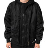 Dolce & Gabbana Black Nylon Hooded Full Zip Bomber Men Jacket