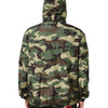 Dolce & Gabbana Green Camouflage Hooded Sweatshirt Jacket