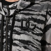 Dolce & Gabbana Gray Camouflage Hooded Sweatshirt Jacket