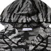 Dolce & Gabbana Gray Camouflage Hooded Sweatshirt Jacket