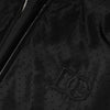 Dolce & Gabbana Black Acetate Full Zip Bomber Men Jacket