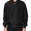 Dolce & Gabbana Black Acetate Full Zip Bomber Men Jacket