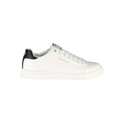 Sergio Tacchini Bianco Polyurethane Men Sneaker