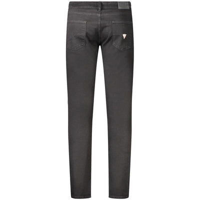 Guess Jeans Nero Cotton Men's Skinny Jean