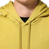 Dolce & Gabbana Yellow Logo Cotton Hooded Sweatshirt Sweater