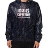Dolce & Gabbana Blue D&G Game Hooded Men Sweatshirt Sweater