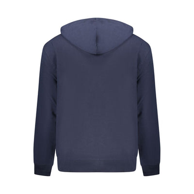 Calvin Klein Blu Cotton Men Sweatshirt