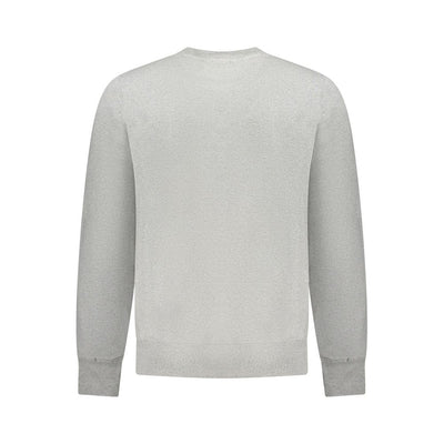 Accademia Militare Gray Cotton Men's Sweater