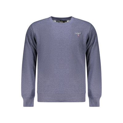 Accademia Militare Blue Cotton Men Sweater