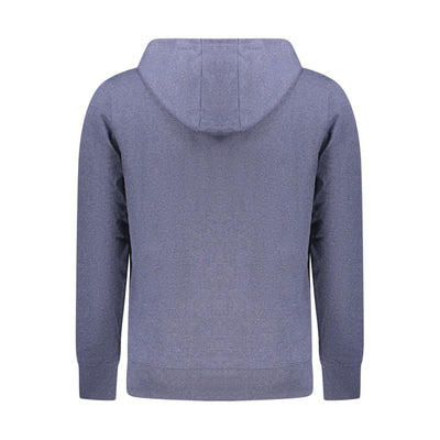 Accademia Militare Blue Cotton Men's Hooded Sweater
